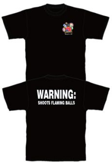 WARNING t-shirt